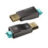 DisplayPort Connectors for 8K Detachable Gen4AK Full Fiber Optic Armored Cable