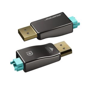 DisplayPort Connectors for 8K Detachable Gen4AK Full Fiber Optic Armored Cable